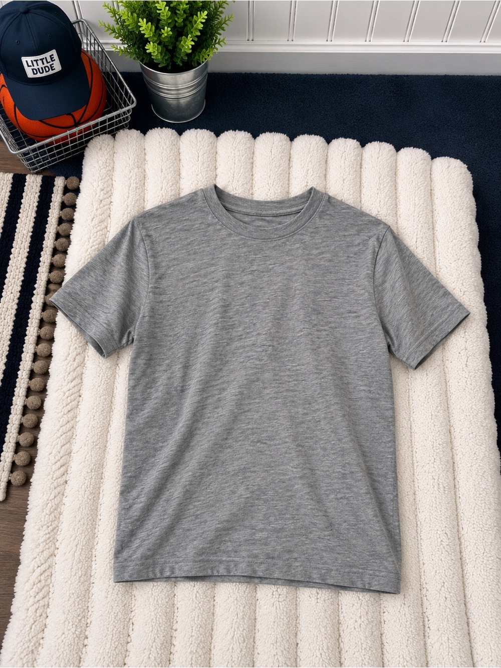 Boys Classic Gray Tee